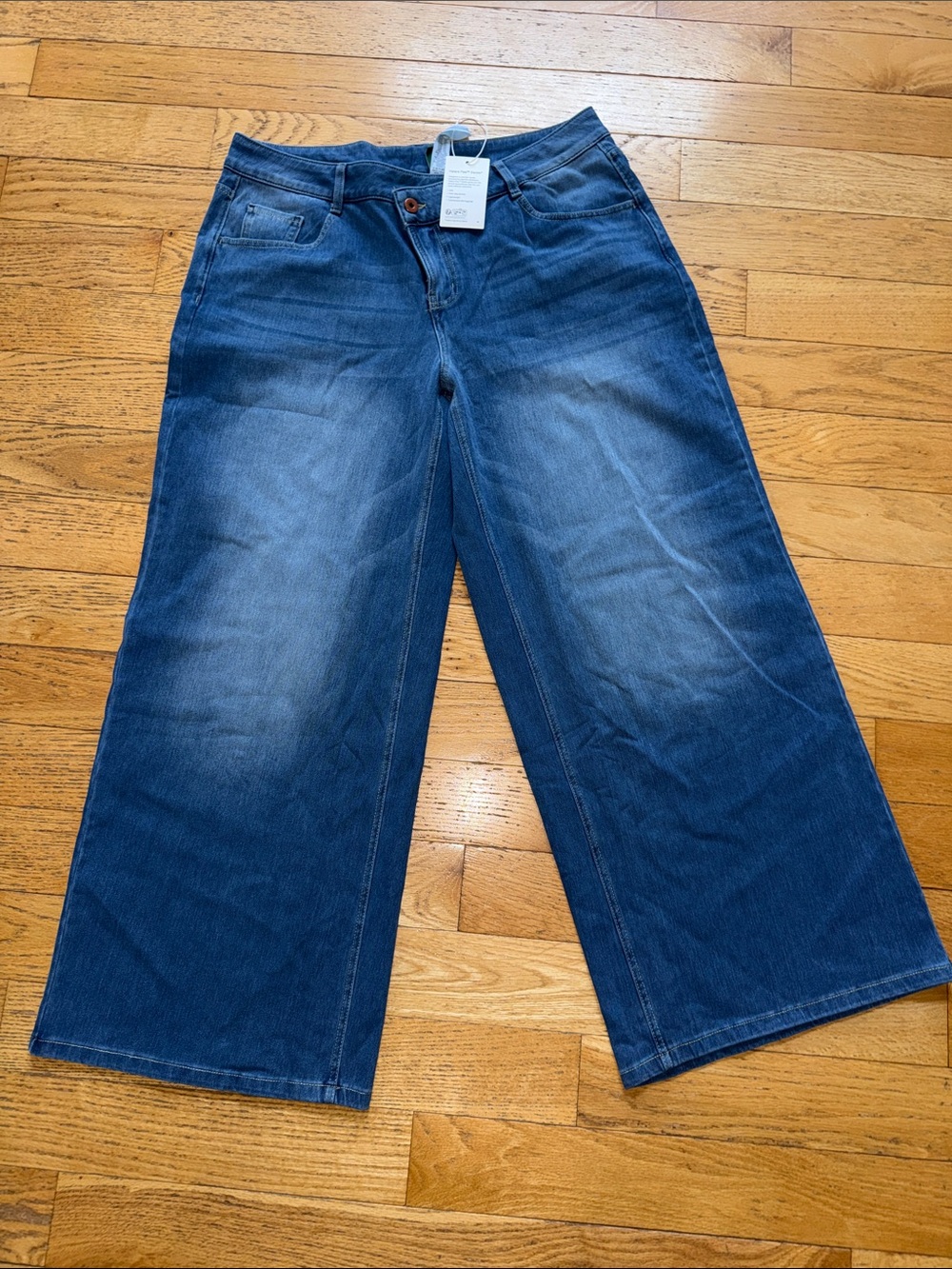 NWT HALARA Wide-Leg Jeans size XL
